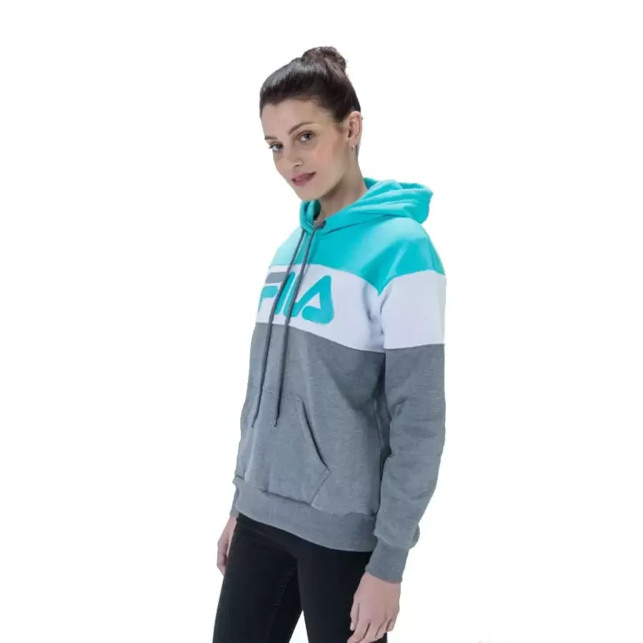 Imagen 0 de 2 de Buzo Fila Canguro Fem Net-AQUA