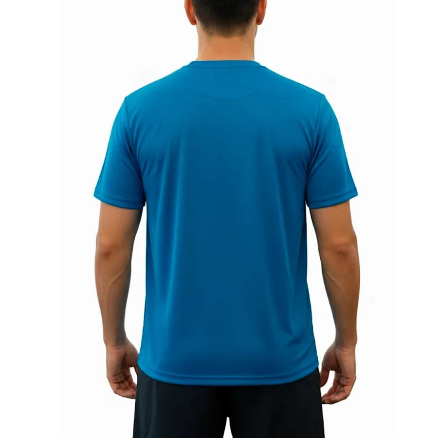 Imagen 1 de 3 de Remera Kamp Ultrarun con Recortes Laterales-AZUL