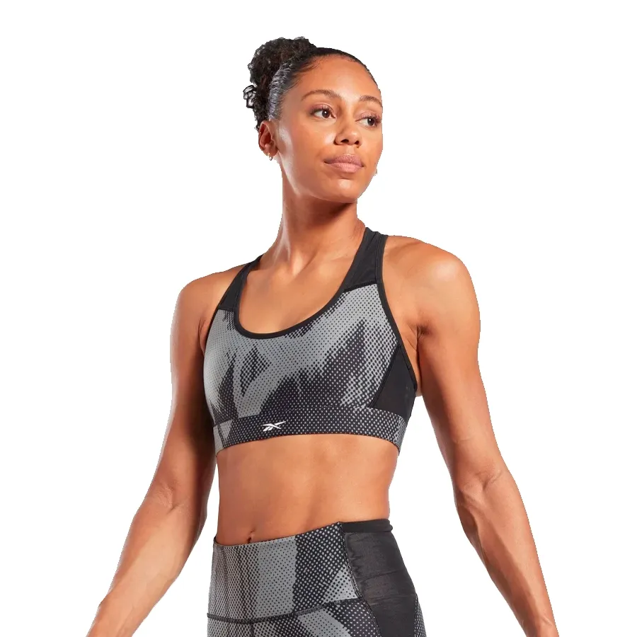 Imagen 1 de 6 de Top Reebok Lux Racer-NEGRO/GRIS