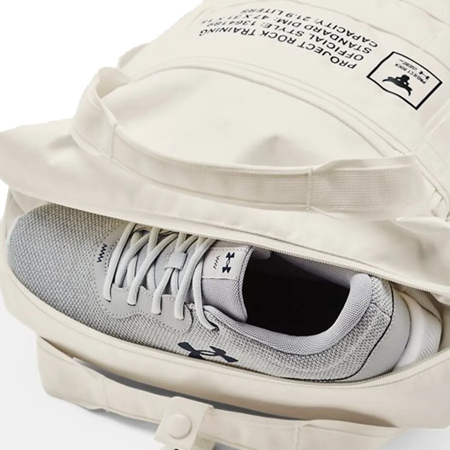 Imagen 7 de 9 de Mochila Under Armour Project Rock Box-BLANCO