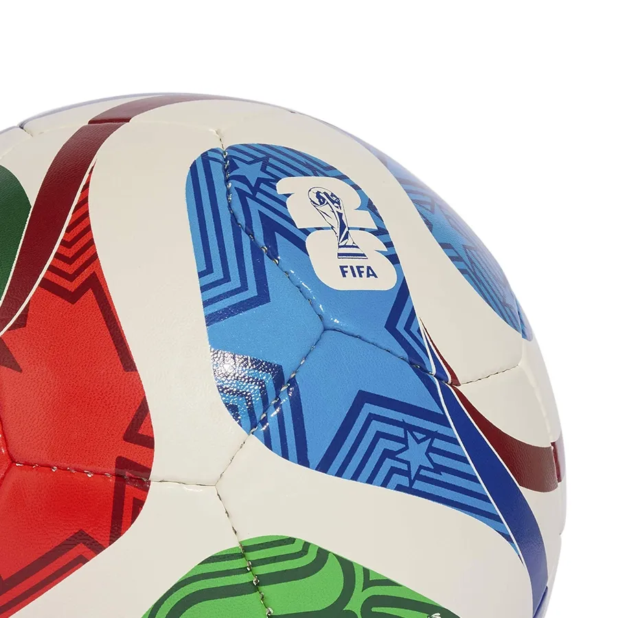 Imagen 3 de 4 de Pelota adidas Trionda Training Sala de la Copa del Mundo 2026-BLANCO/AZUL