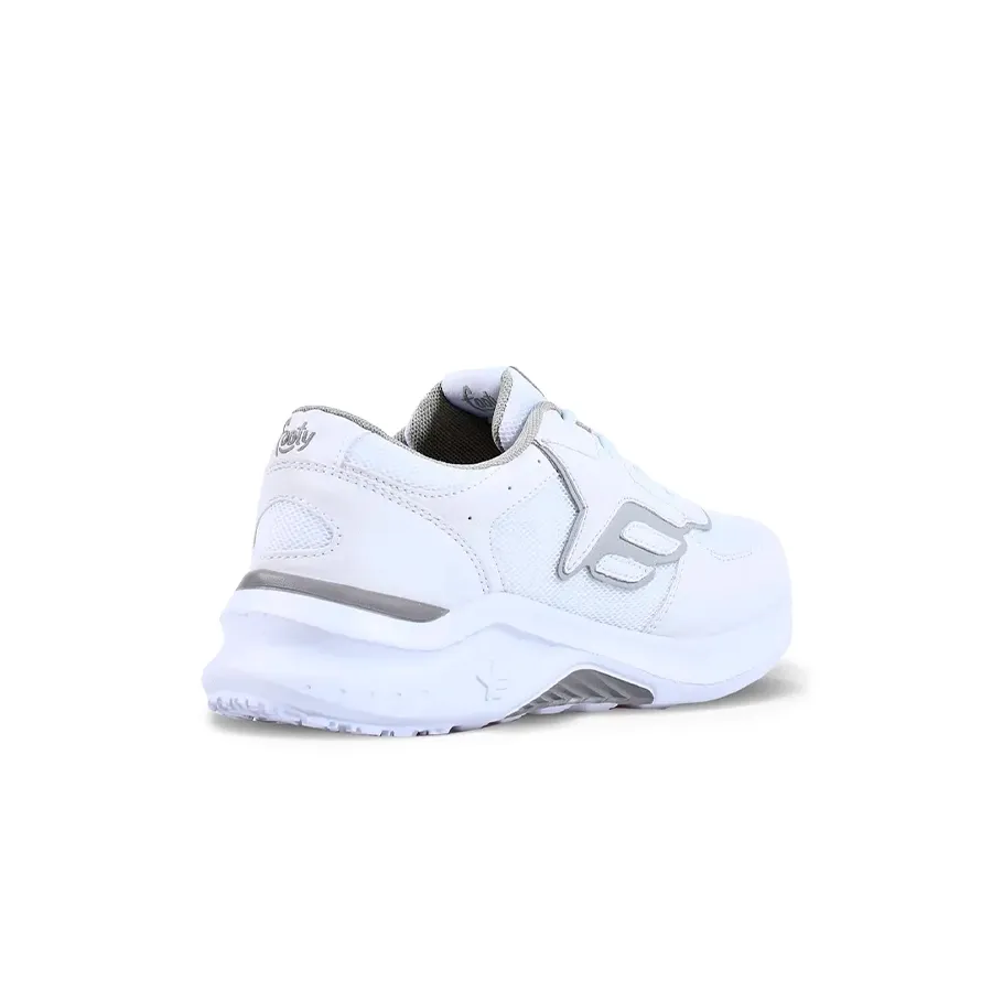Imagen 1 de 3 de Zapatillas Footy Escolar Princeton-BLANCO/GRIS