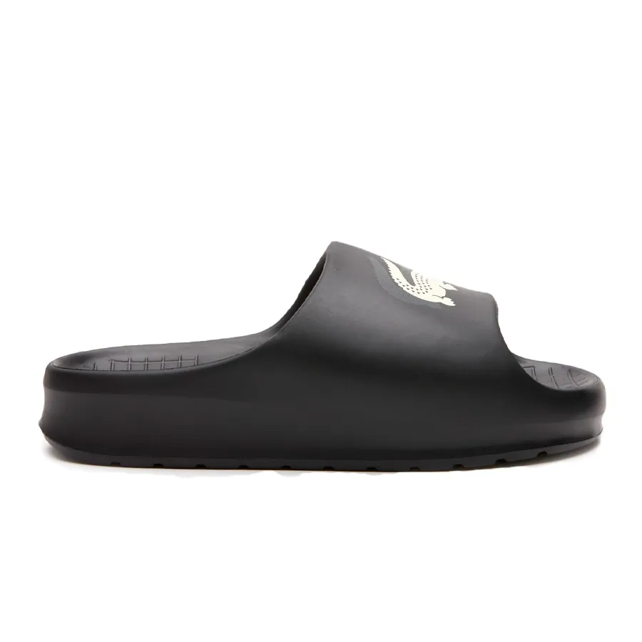 Imagen 0 de 4 de Ojotas Lacoste Serve Slide 2.0-NEGRO/BLANCO
