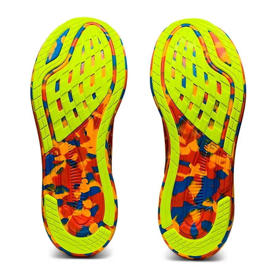 Imagen 4 de 5 de Zapatillas Asics Noosa 14 Tri Standard-ROJO/LIMA/AZUL