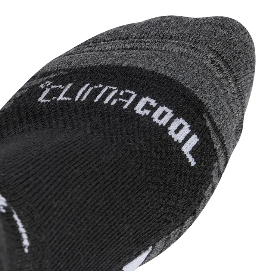 Imagen 2 de 4 de Medias adidas Performance CLIMACOOL Pack x3-NEGRO/GRIS