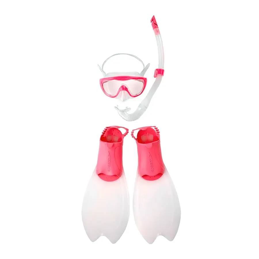 Imagen 0 de 1 de Set De Buceo Junior Scuba Speedo-FUCSIA/BLANCO