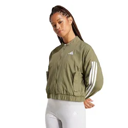 Campera adidas Bómber Lifestyle Essentials 3 Rayas