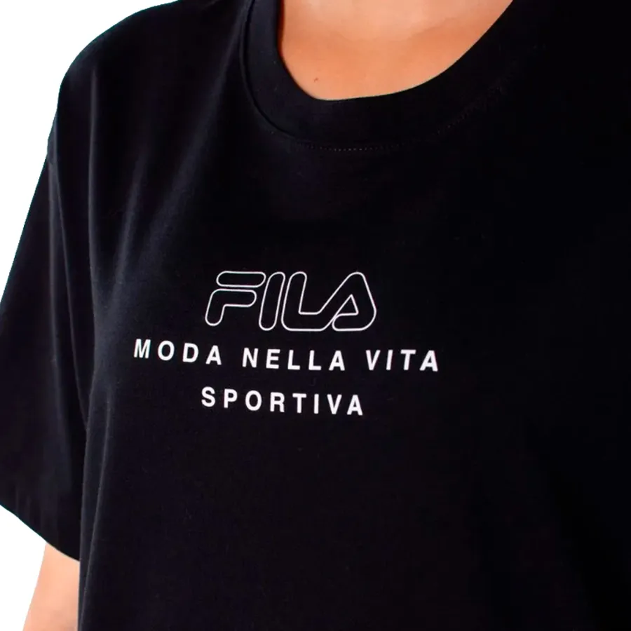 Imagen 2 de 4 de Remera Fila Vita Outline-NEGRO