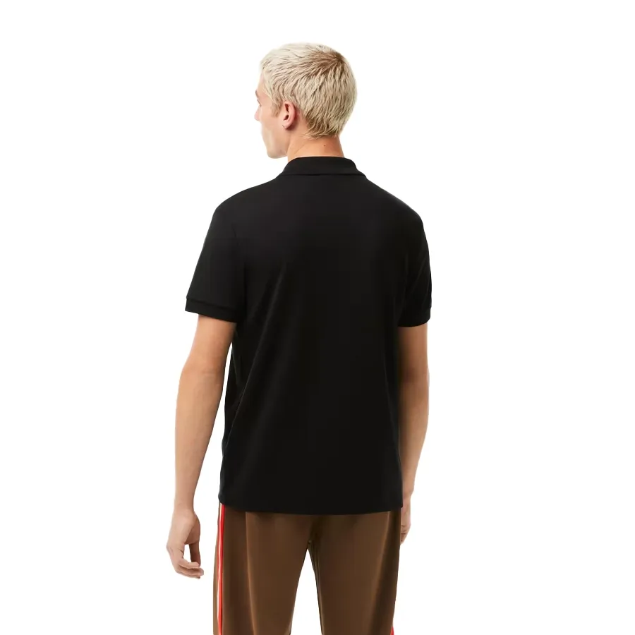 Imagen 4 de 5 de Remera Lacoste Regular Fit-NEGRO