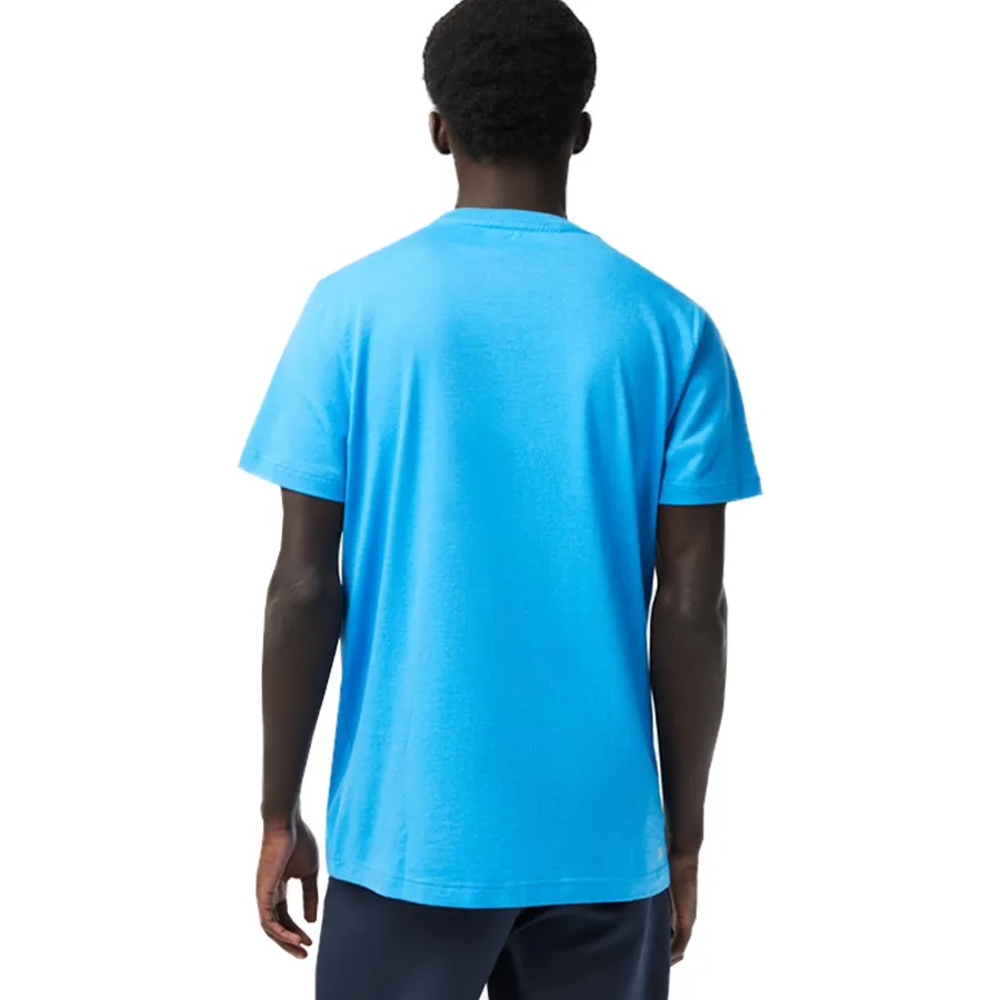 Imagen 4 de 5 de Remera Lacoste Sport-CELESTE/VERDE/ROJO