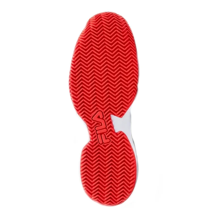 Imagen 4 de 5 de Zapatillas Fila Winner Clay-MARINO/ROJO