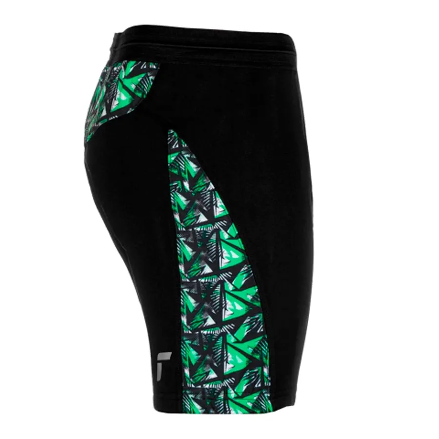 Imagen 1 de 4 de Calza Reusch -NEGRO/VERDE