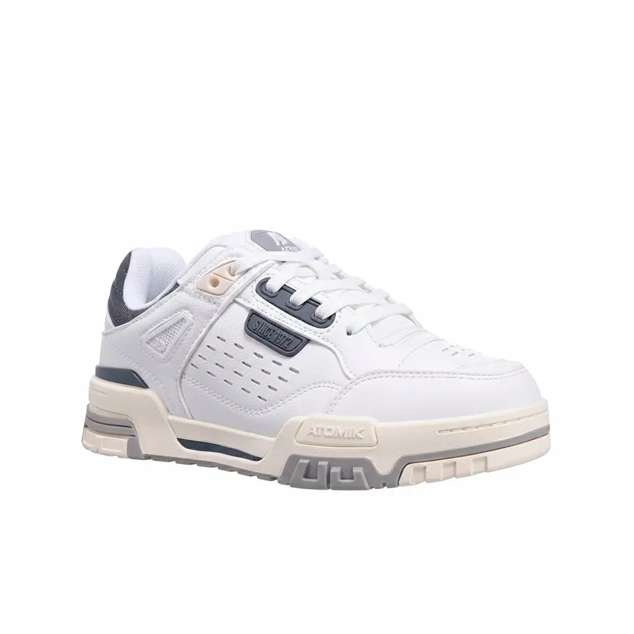 Imagen 1 de 9 de Zapatillas Atomik Casual Courage-BLANCO/GRIS