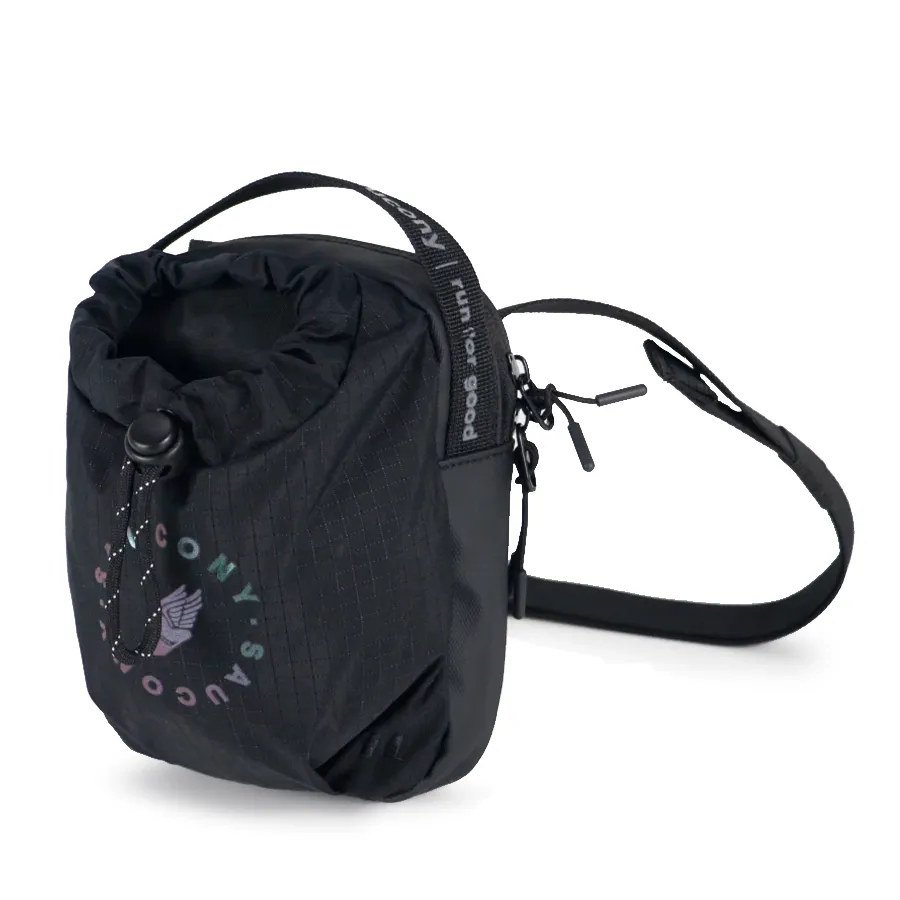 Imagen 4 de 6 de Bandolera Saucony Peregrine Crossbody 1Lt-NEGRO