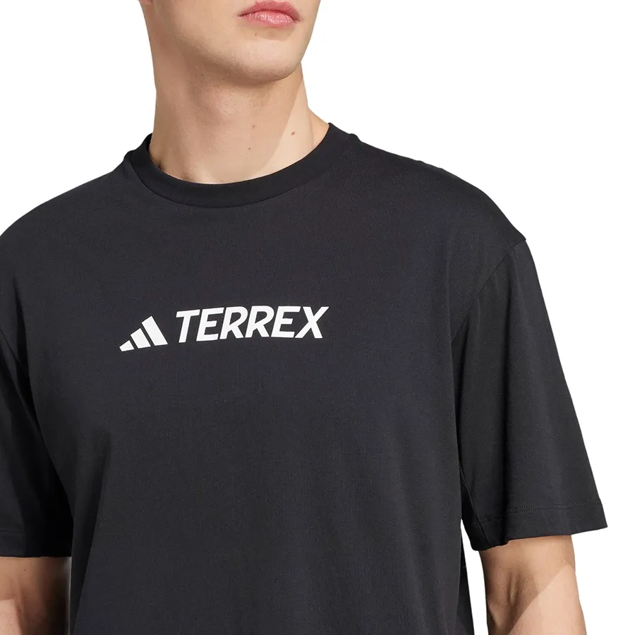 Imagen 3 de 5 de Remera adidas Terrex Classic Logo Tee-NEGRO
