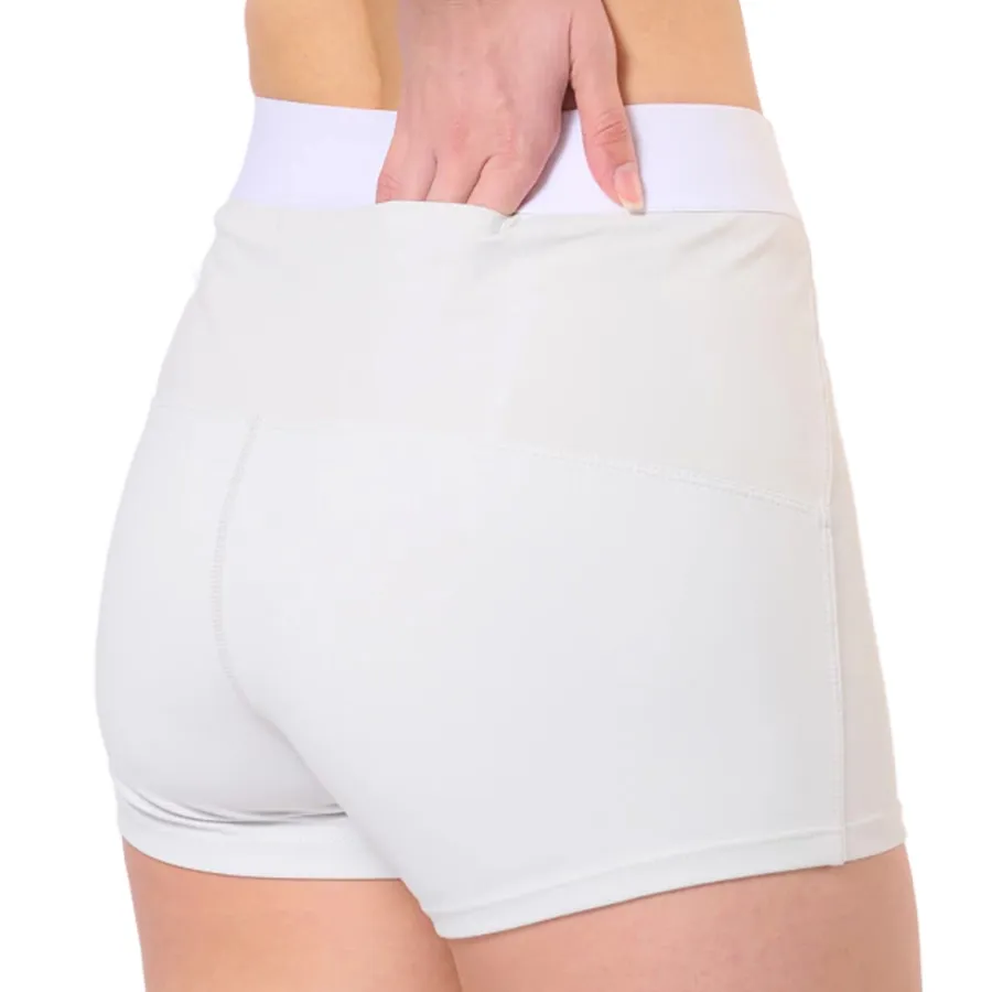 Imagen 4 de 5 de Shorts Saucony Endorphin Hot-BLANCO/NARANJA FLUO