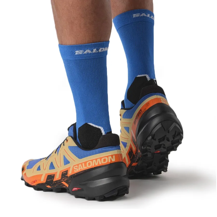 Imagen 4 de 8 de Zapatillas Salomon Speedcross 6-AZUL FRANCIA/NARANJA/BEIGE