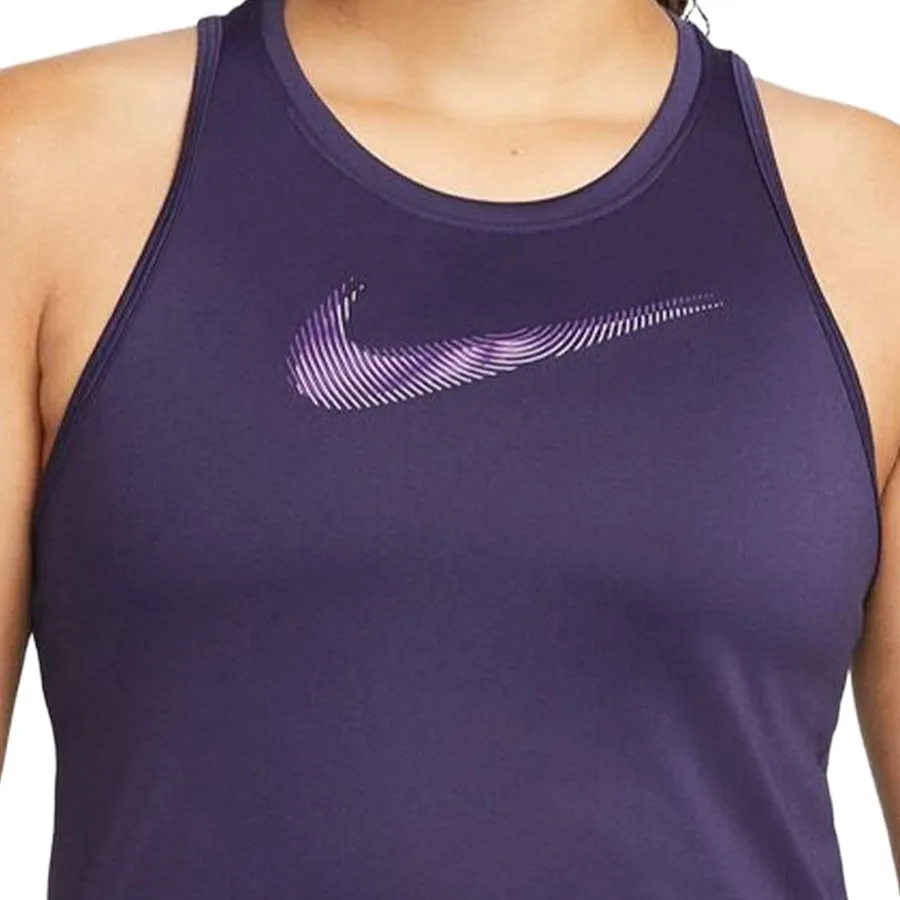 Imagen 2 de 3 de Musculosa Nike Camiseta Wm Df Swoosh-VIOLETA
