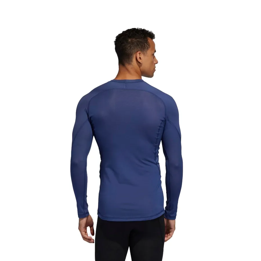 Imagen 3 de 4 de Remera adidas Alphaskin Sport-AZUL