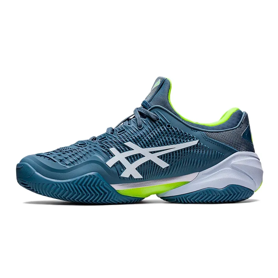 Imagen 3 de 7 de Zapatillas Asics Court Ff 3 Clay-PETROLEO/AMARILLO