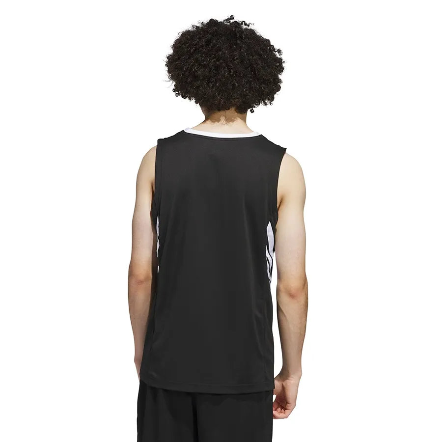 Imagen 2 de 4 de Musculosa adidas Basketball Legends-NEGRO/BLANCO