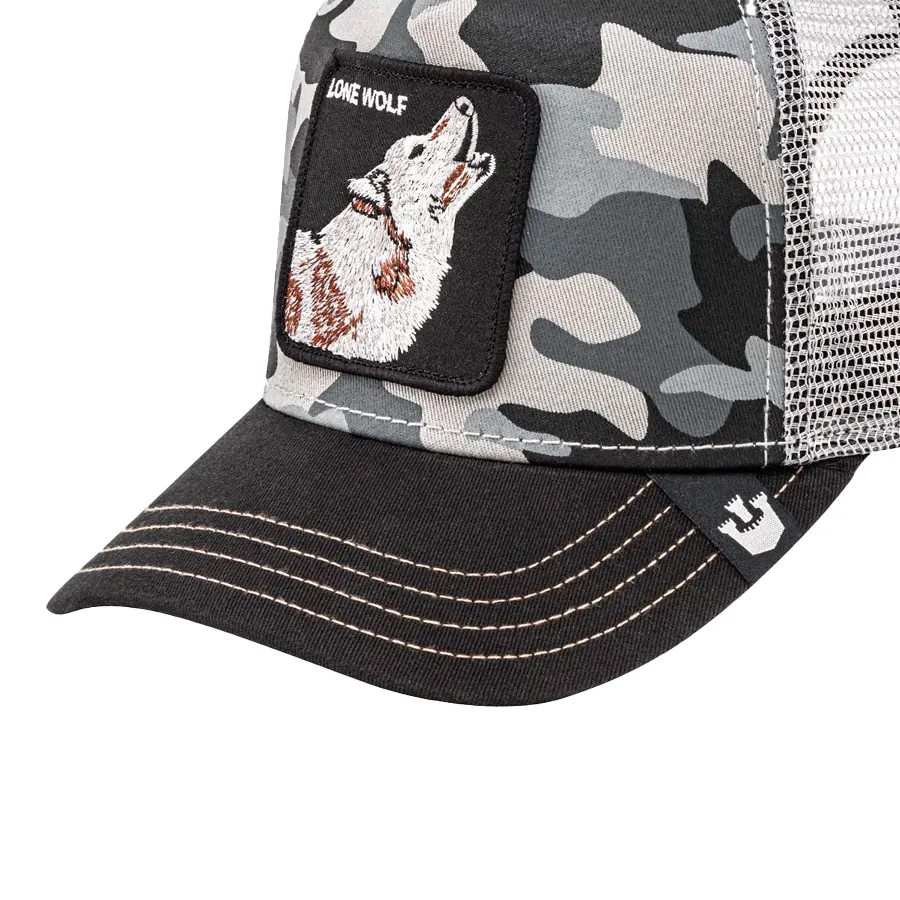 Imagen 2 de 3 de Gorra Goorin Bros Baseball Dog Soldier-BEIGE/GRIS/AMARILLO
