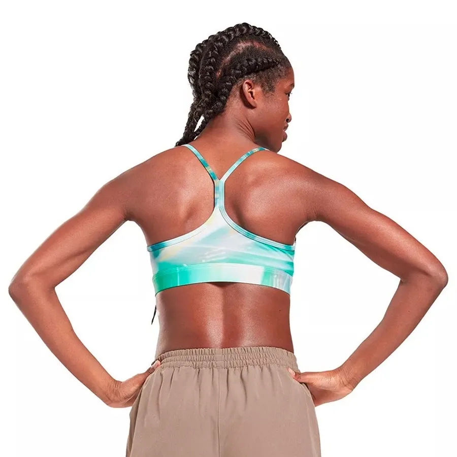 Imagen 1 de 5 de Top Reebok Lux Skinny-AQUA/BLANCO