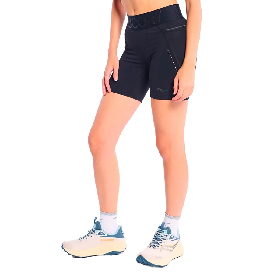 Imagen 1 de 5 de Short Saucony Explorer Tr 5"-NEGRO