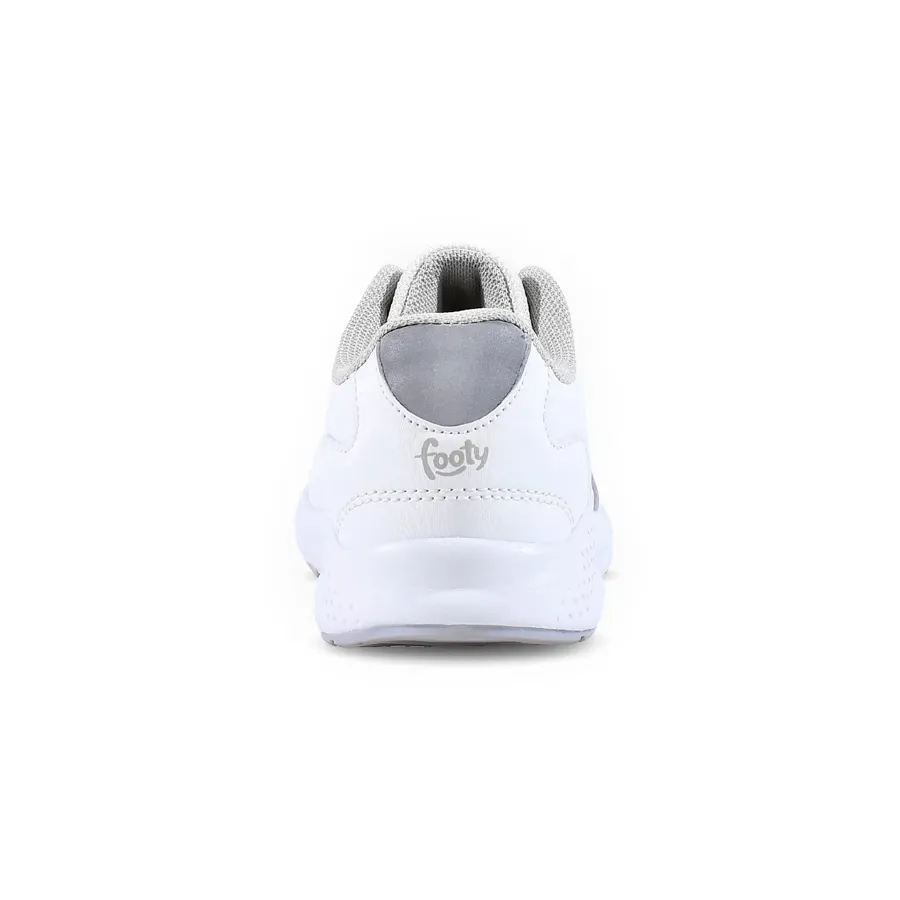Imagen 2 de 4 de Zapatillas Footy Escolar Cambridge-BLANCO/GRIS
