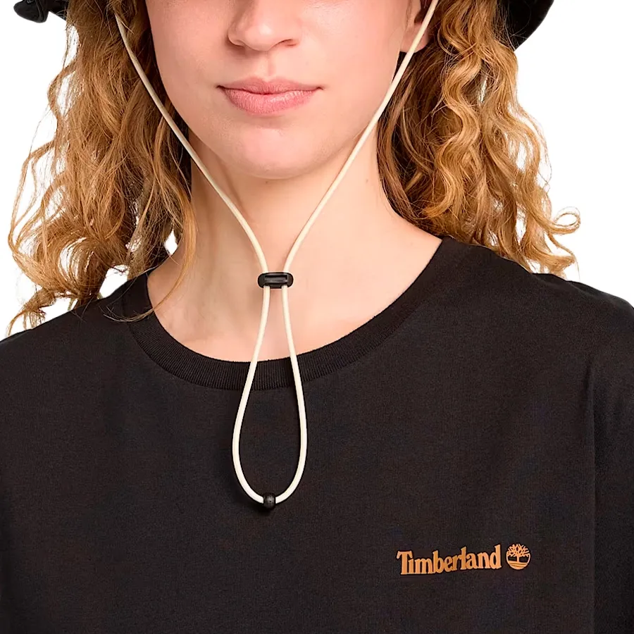Imagen 4 de 5 de Remera Timberland Front and Back Logo-NEGRO