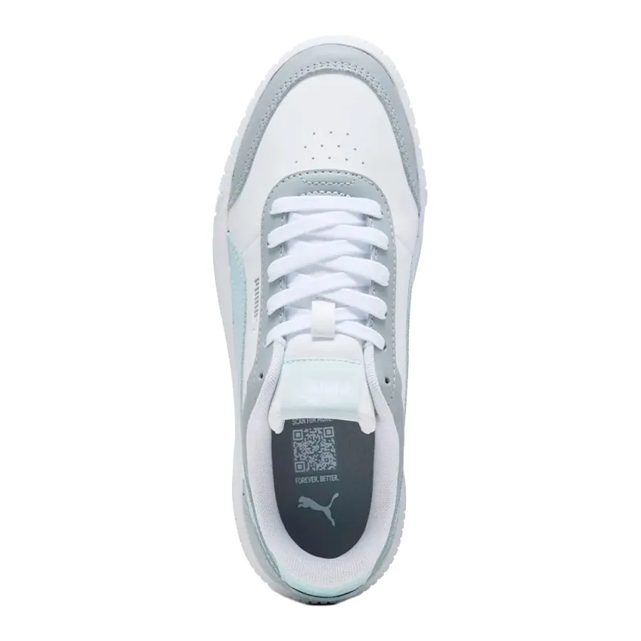 Imagen 3 de 7 de Zapatillas Puma Carina Mía Adp-BLANCO-GRIS-AERO