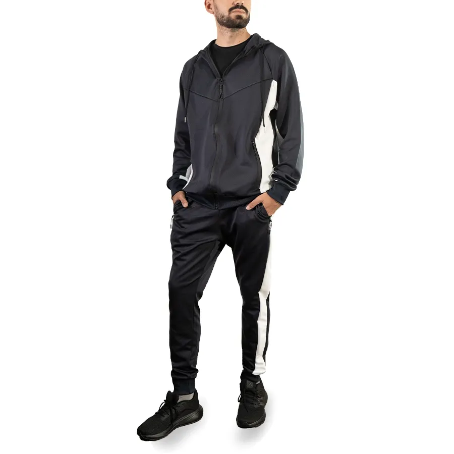 Imagen 1 de 6 de Conjunto Kamp Sport Track Suit-AZUL MARINO/BLANCO