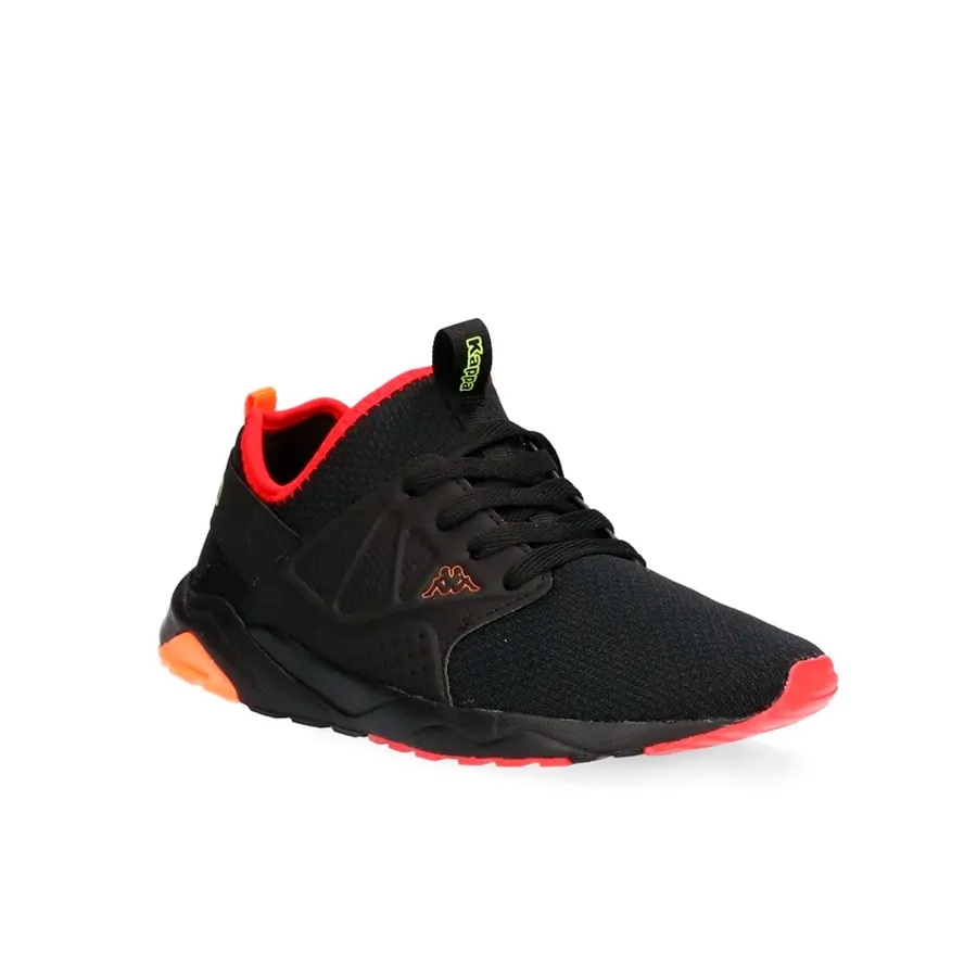 Imagen 1 de 5 de Zapatillas Kappa Logo Sandiego kid-NEGRO/NARANJA