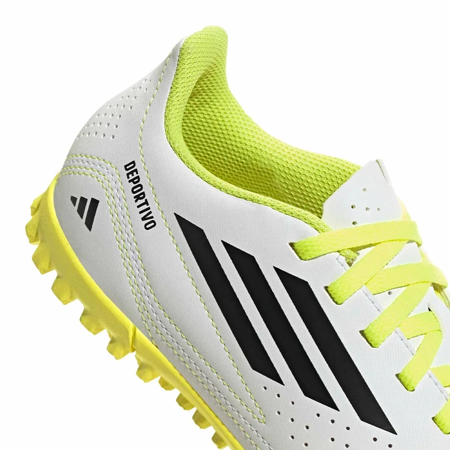 Imagen 5 de 7 de Botines adidas Deportivos III Tf-BLANCO/AMARILLO