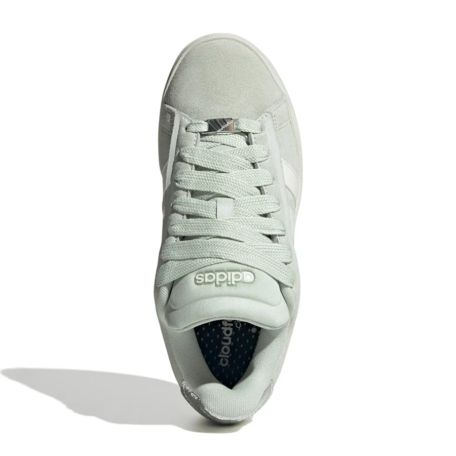 Imagen 4 de 8 de Zapatillas adidas Grand Court Alpha 00s-VERDE AGUA/BLANCO/PLATA
