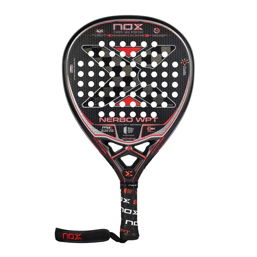 Imagen 0 de 7 de Paleta Nox Nerbo World Padel Tour Official 2022-NEGRO/ROJO/GRIS