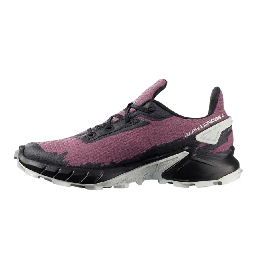 Imagen 2 de 5 de Zapatillas Salomon Alphacross 4-VIOLETA/NEGRO