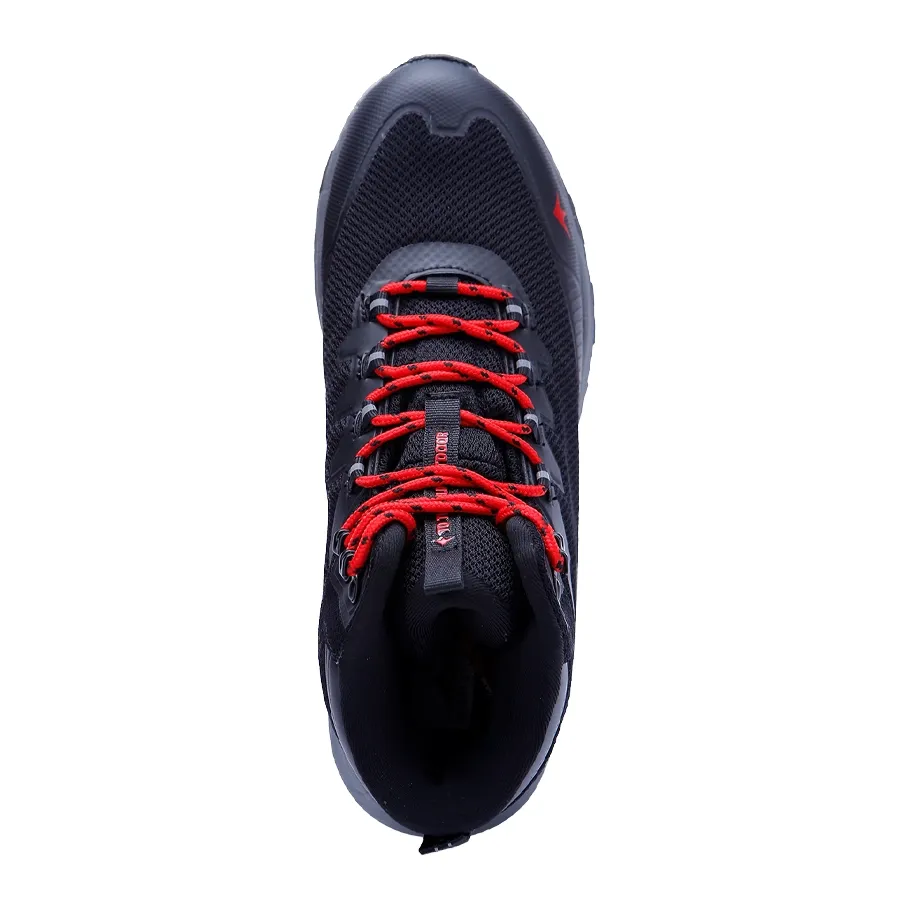 Imagen 3 de 5 de Zapatillas Montagne Bota Trekking Approach-NEGRO/ROJO