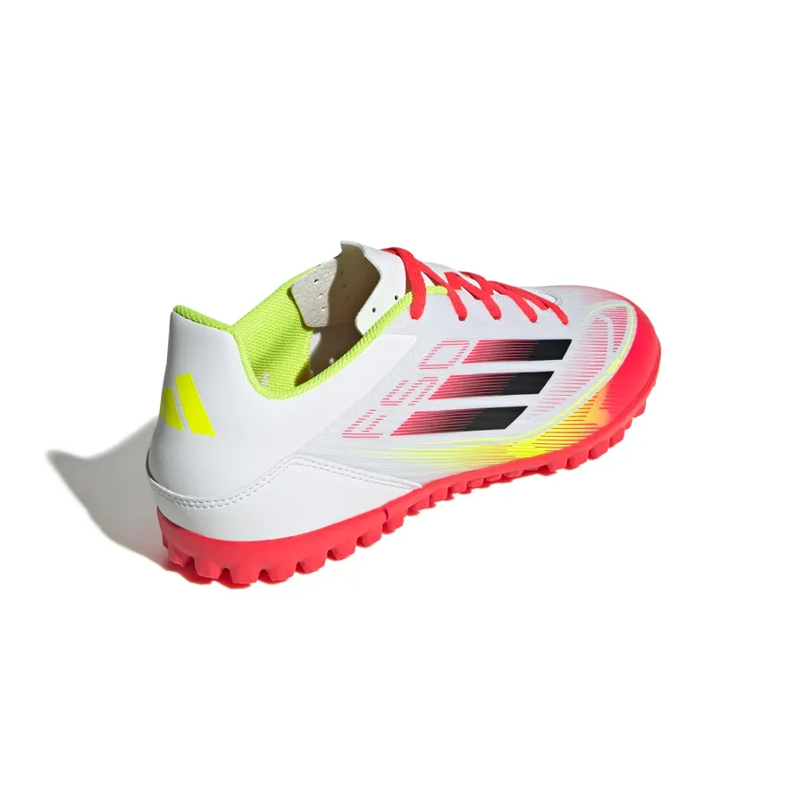 Imagen 3 de 8 de Botines adidas F50 Club Tf-BLANCO/CORAL FLUOR/NEGRO