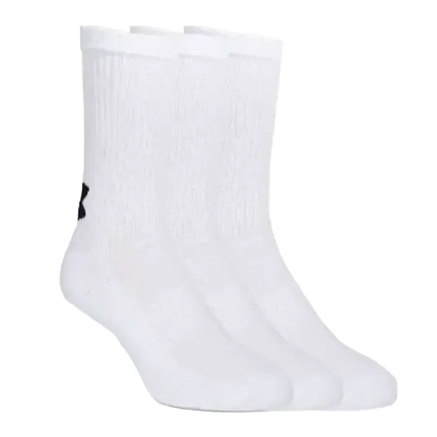 Imagen 0 de 2 de Medias Under Armour Core Crew Pack x3-BLANCO