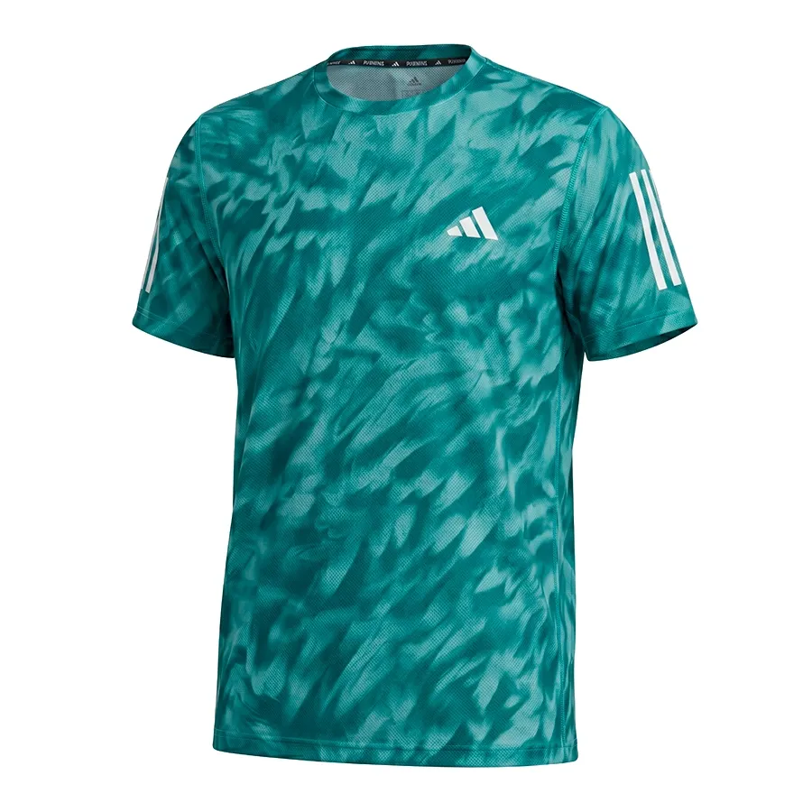 Imagen 2 de 3 de Remera adidas Own The Run-VERDE