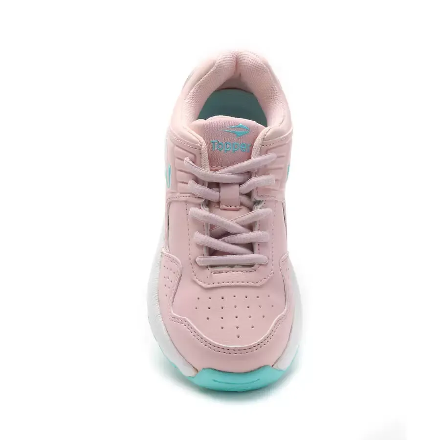 Imagen 1 de 5 de Zapatillas Topper Leon Kids-ROSA/AQUA