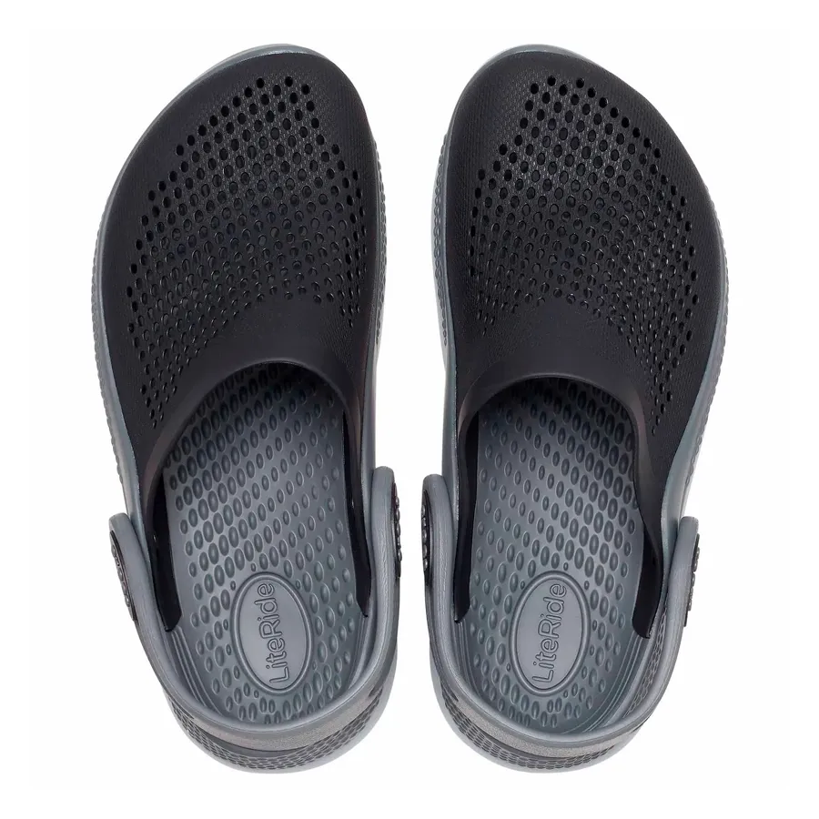 Imagen 3 de 5 de Zapatillas Crocs Literide 360-NEGRO/GRIS/BLANCO