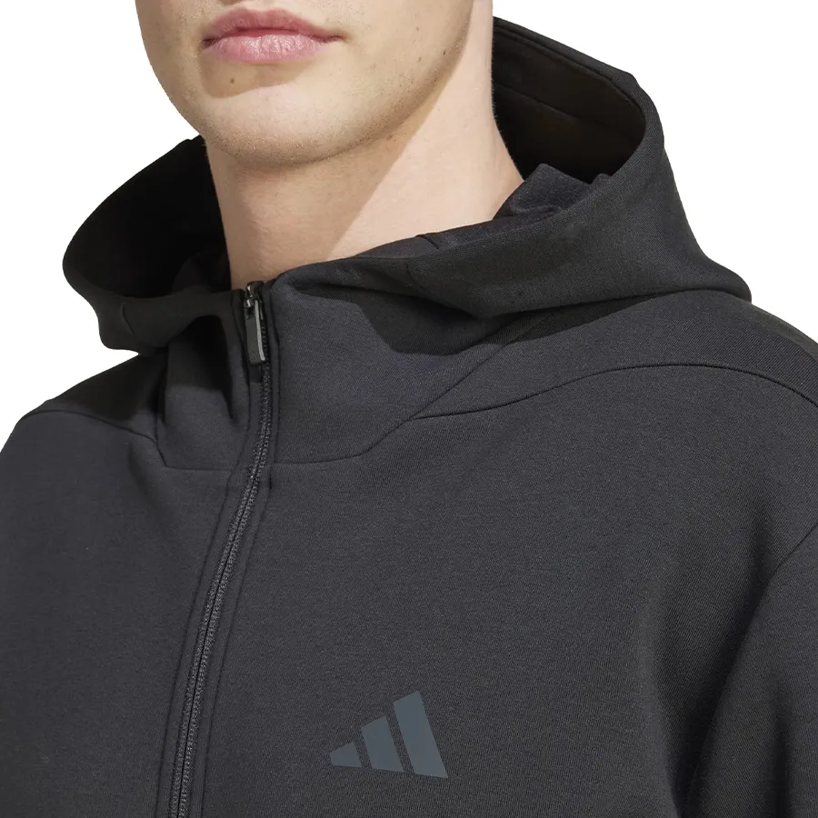 Imagen 3 de 5 de Campera adidas Training-NEGRO