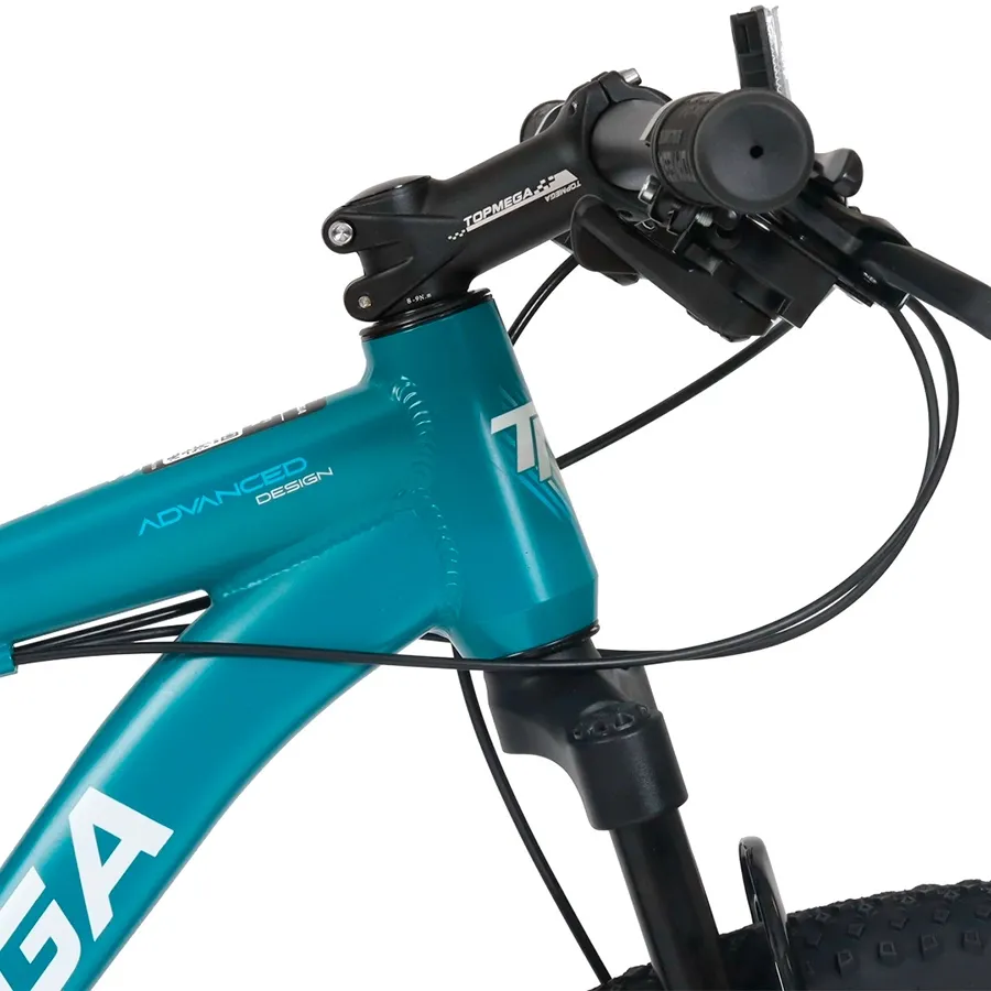 Imagen 2 de 8 de TopMega Mountain Bike Sunshine Aluminio R29 21vel-CELESTE