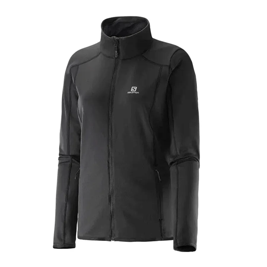 Imagen 0 de 1 de Campera Salomon Nacvery Fz Ii-NEGRO