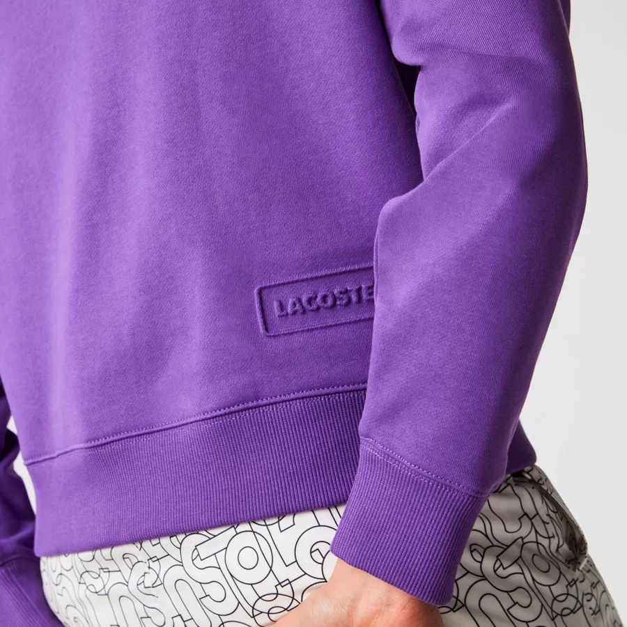 Imagen 2 de 5 de Buzo Lacoste Sweat Color-VIOLETA