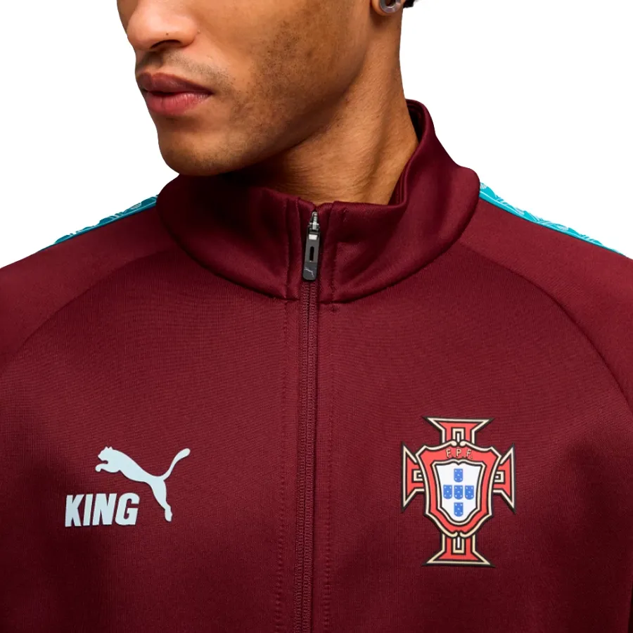 Imagen 4 de 6 de Campera Puma Portugal King Anthem-BORDO