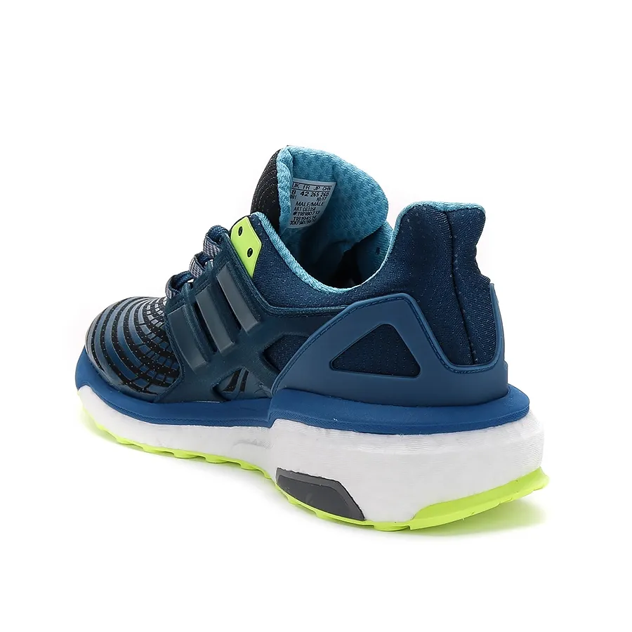 Imagen 2 de 4 de Zapatillas adidas Energy Boost M-AZUL/CELESTE/AMARILLO FLUOR