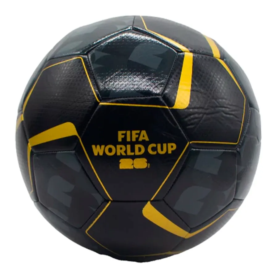 Imagen 1 de 4 de Pelota DRB FIFA Mundial Hero 2026 PRO-NEGRO/DORADO